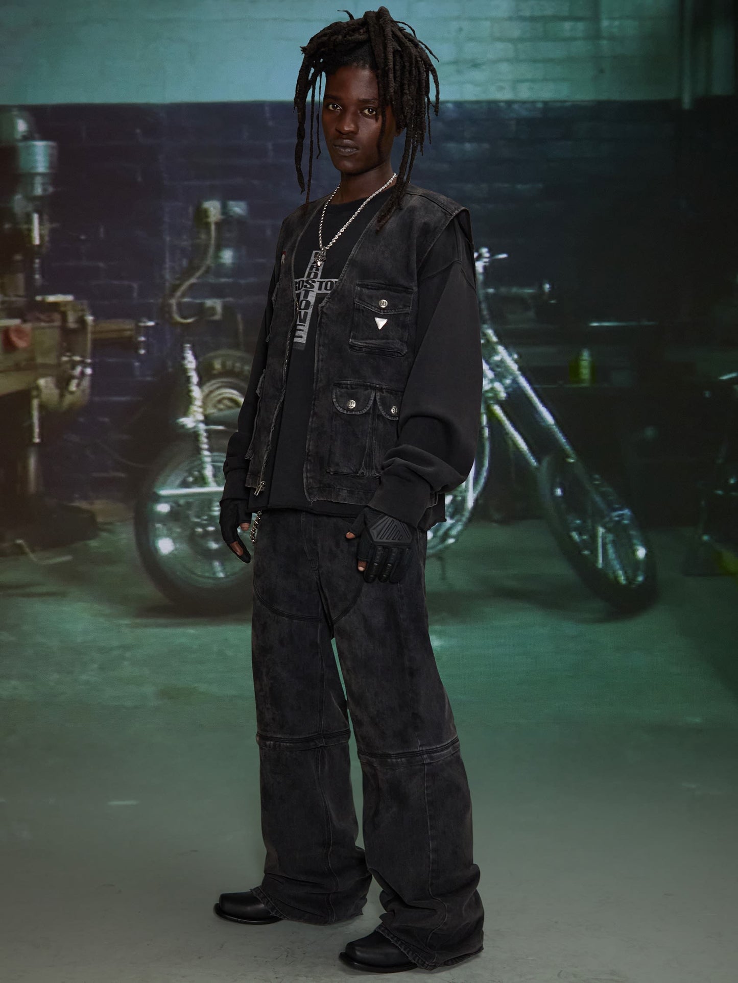 HARDSTONE Denim Vest