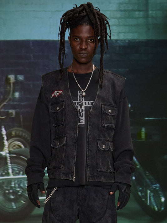 HARDSTONE Denim Vest