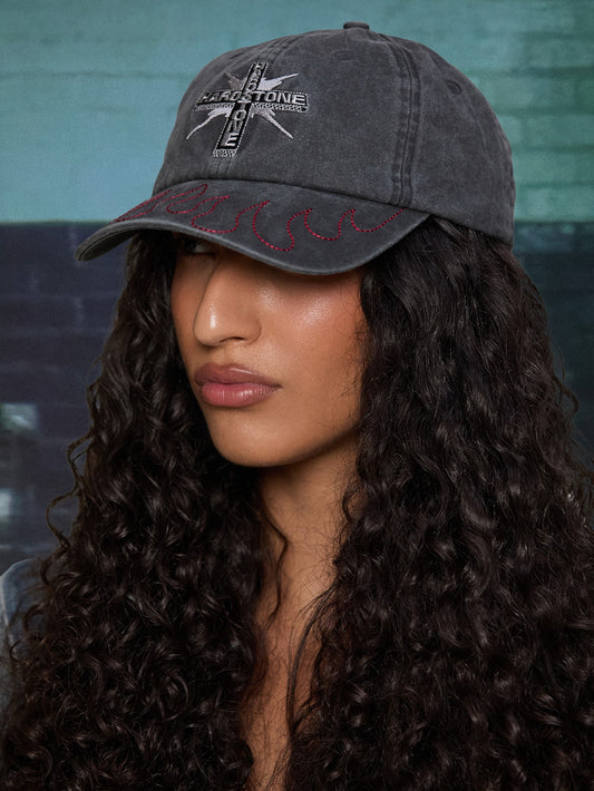 HARDSTONE Cross Hat